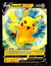 Pikachu V SWSH198 Holo Promo Sword & Shield Promo NM TCG Pokemon Pikachu 0425#01