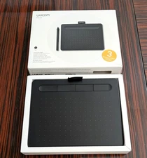 Wacom Intuos CTL-4100 Small Creative Drawing Tablet Black