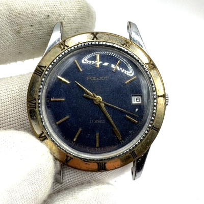 VINTAGE SOVIET RUSSIA USSR WRIST MENS WATCH POLJOT MEHANICS WORKING RARE