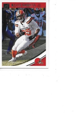 2018 Donruss Myles Garrett Cleveland Browns Football Card #72
