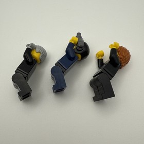 Lot Of 3 Lego Ultra Agents Max Burns Curtis Bolt Solomon Minifigures