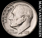 1959 Silver Roosevelt Dime - Scarce  High Grade  Lustrous  No Reserve  #K4348