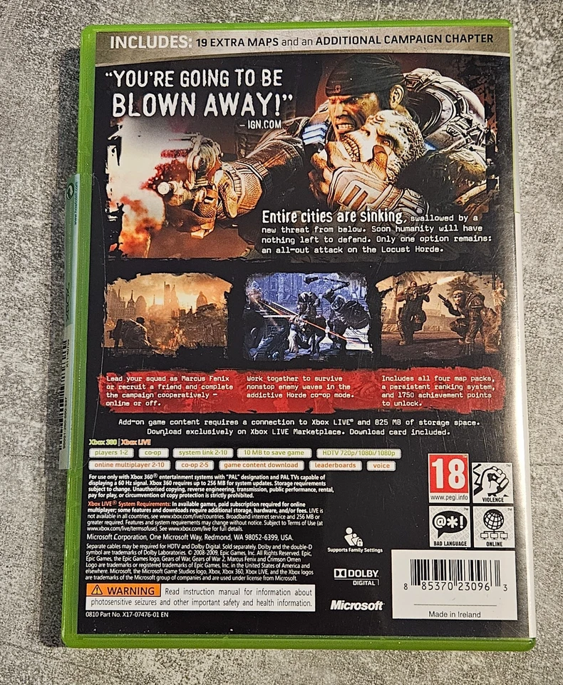 xbox 360 gears of war 2 - Bild 3 von 3