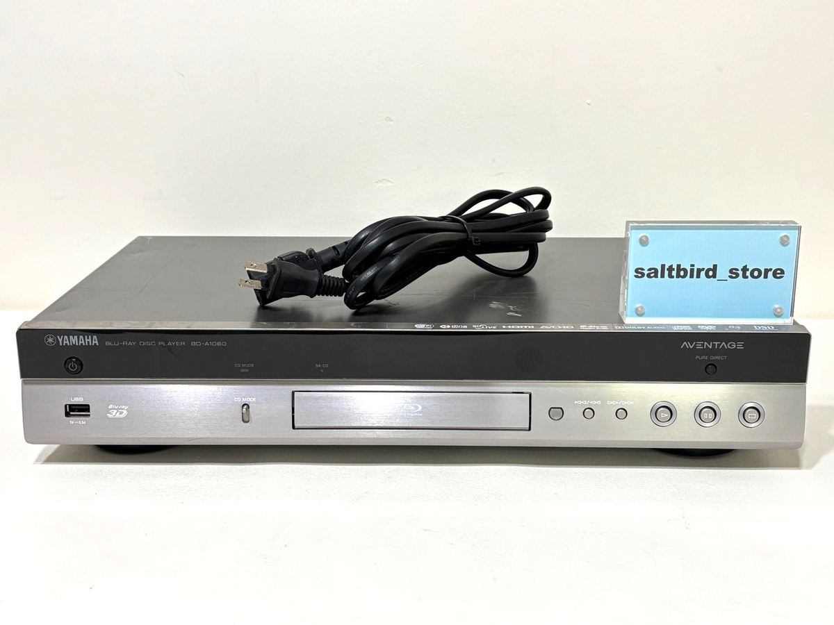 Yamaha AVENTAGE BD-A1060 Blu-ray Player - Black for sale online | eBay