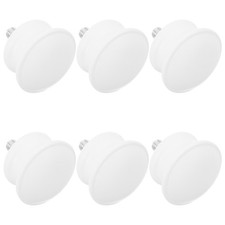  6pcs End Caps For Curtain Rod - Decorative Curtain Rod End Cap With M5 Screw-On