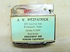 LIGHTER Vintage LIGHTER Advertising By J. V. Fitzpatrick