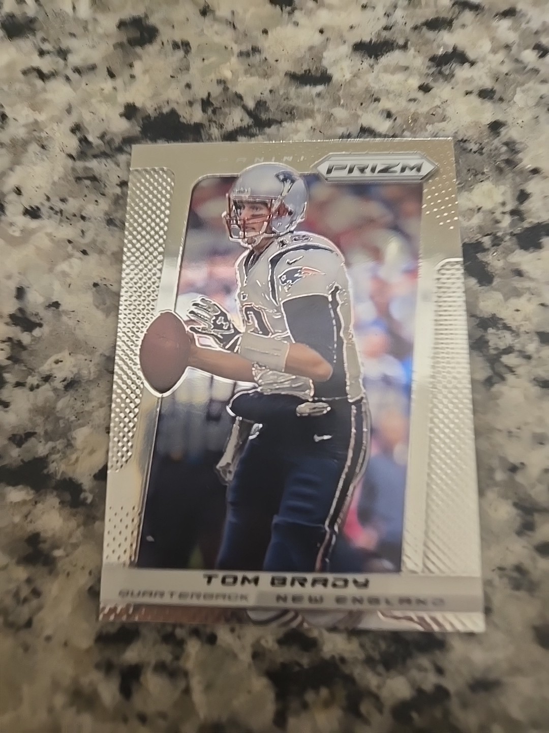 Tom Brady 2013 Prizm Base Card #64 New England Patriots Mint.