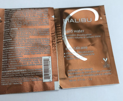 Malibu C Hartes Wasser Wellness Haarmittel 5g Beutel - Kaufen Sie 2 erhalten Sie 1 gratis. Sale