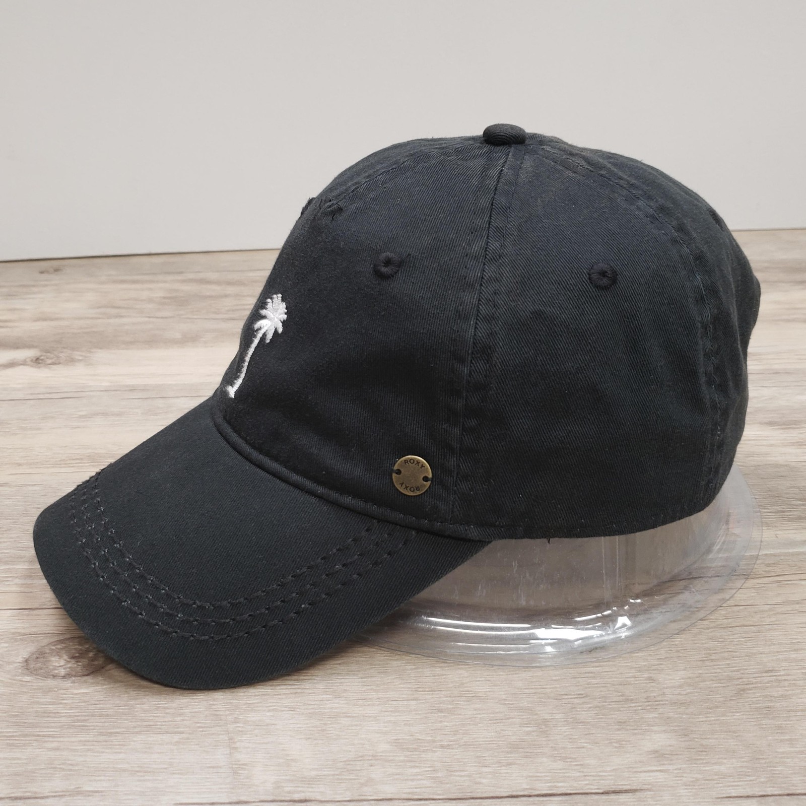 Roxy Hat Cap Strap Back Adjustable Black Palm Tre… - image 3