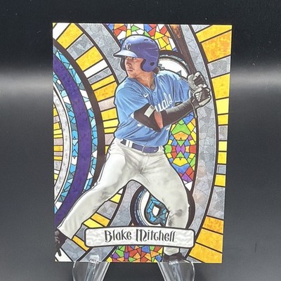 2023  Blake Mitchell -  Bowman Stained Glass #BGA-6 Rookie Kansas City Royals 