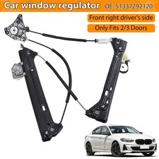 NEW BMW 1-SERIES F21 3-DOOR DRIVERS SIDE RIGHT FRONT WINDOW REGULATOR 2012-2019
