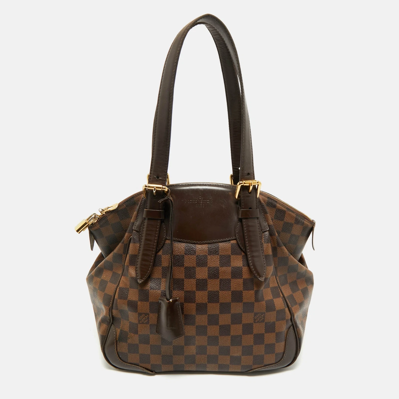 LOUIS VUITTON（LV） Borsa Louis Vuitton Damier Ebene tela Verona MM