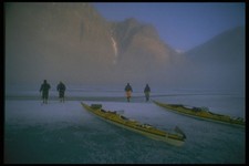 233023 Kayak Expedition Baffin Island A4 Photo Print