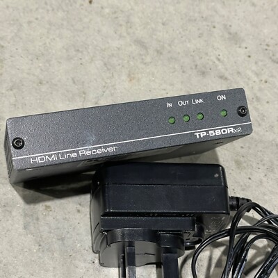 Gebrauchter Kramer TP-580Rxr HDMI HDCP Receiver RS-232 IR über Cat5e Ethernet HDBaseT
