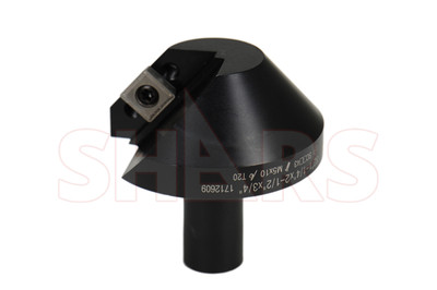 Shars 1-1/4'' 82 Degree Indexable Countersink SCMT 433 Insert New P]