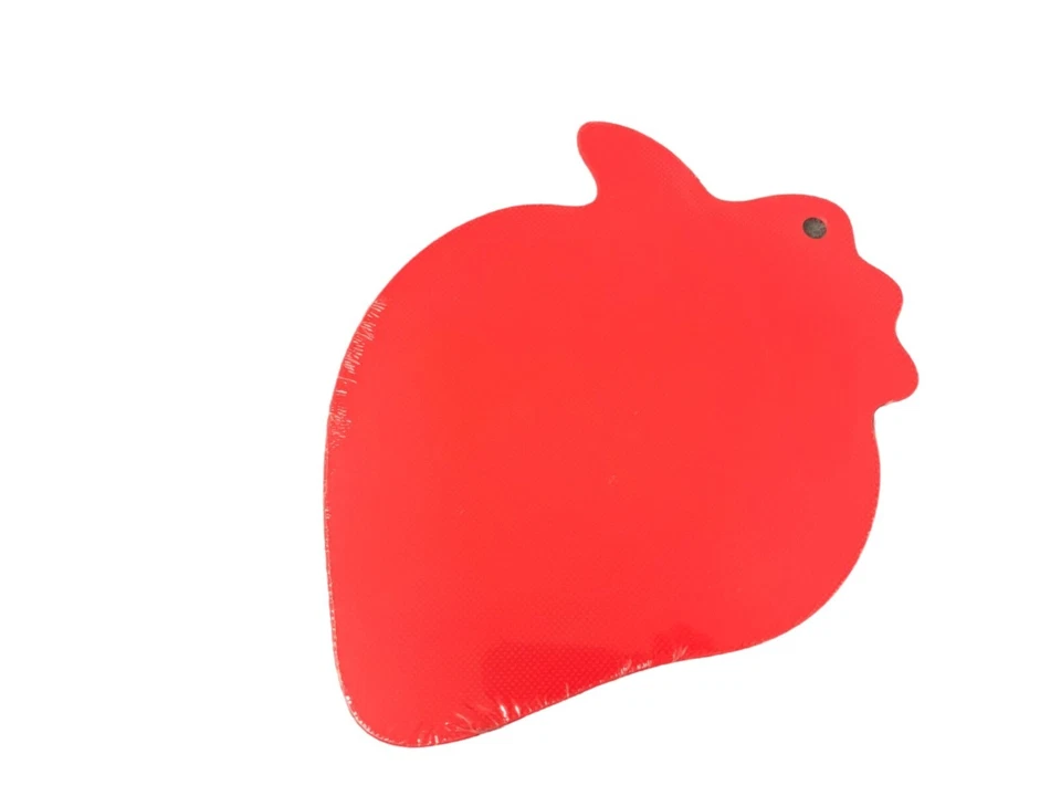 New Cooking Concepts Strawberry Shaped Hard Plastic Cutting Board Knife Sheath R - Image 2 of 3