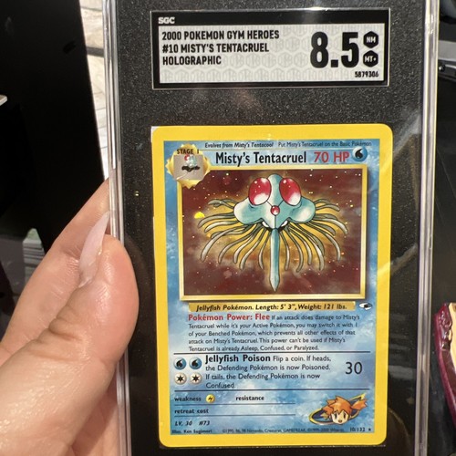 Misty's Tentacruel (Unlimited) graded SGC 8.5 for sale on eBay