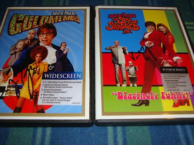 Verne Troyer Austin Powers DVD Signed