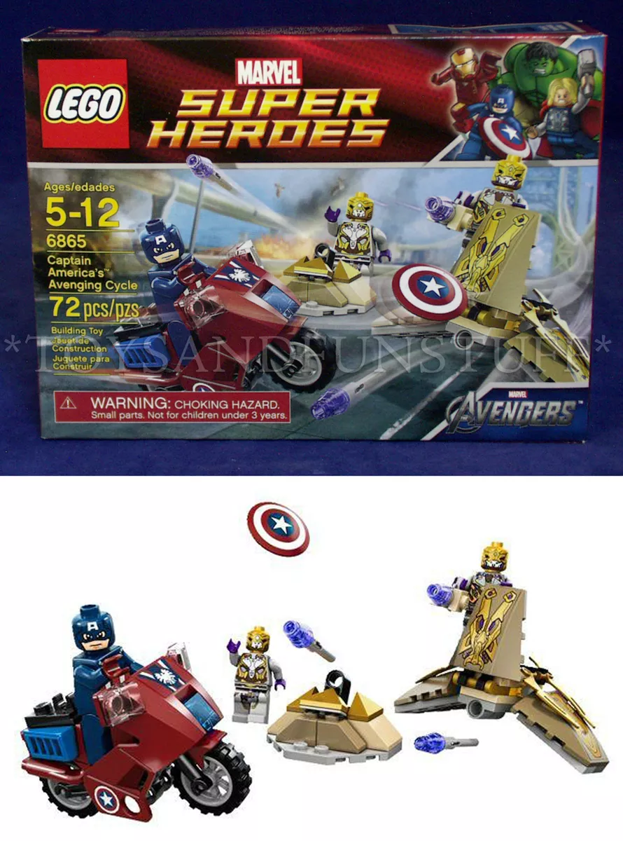 LEGO Captain Americas Avenging Cycle 6865