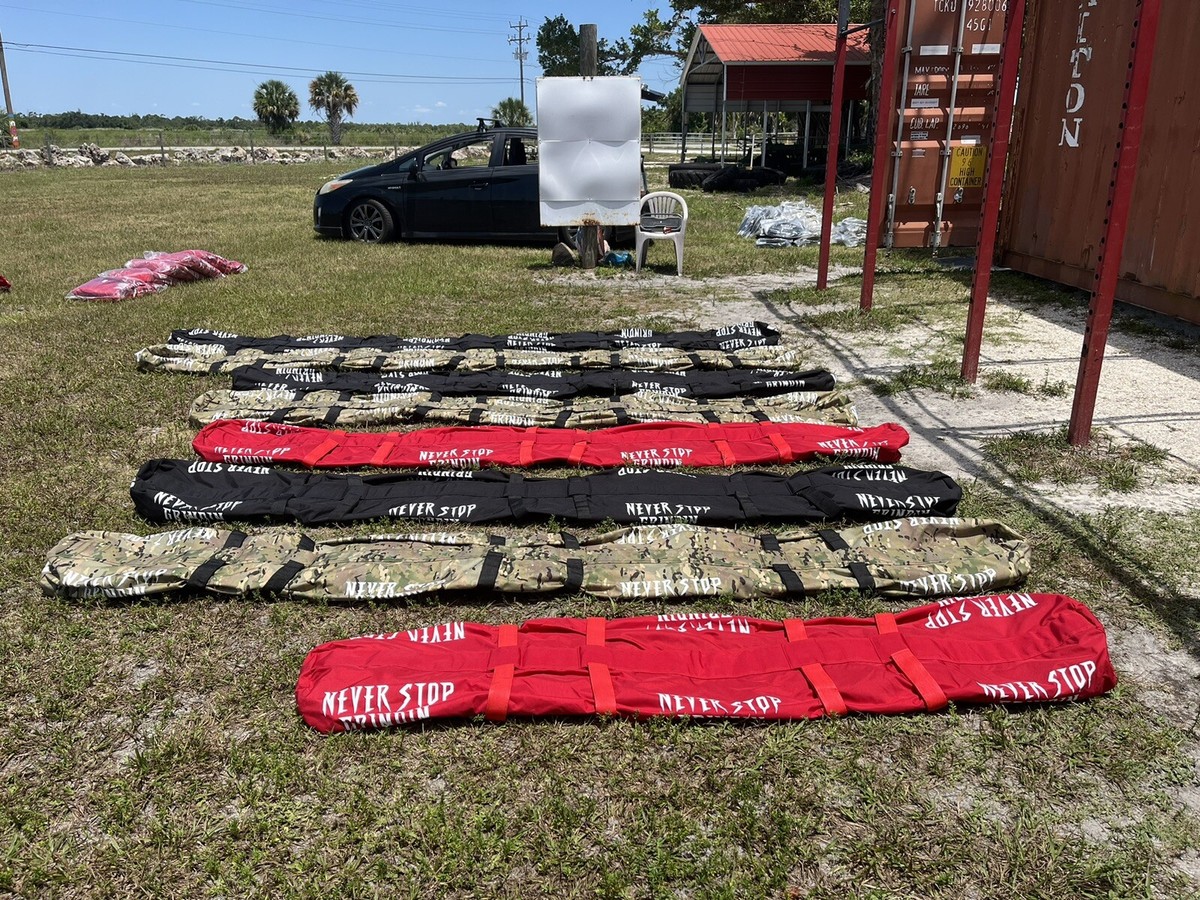 NEW Never Stop Grindin' CrossFit Games Team WOD Worm Sandbag