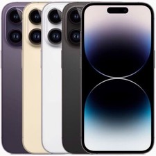 Apple iPhone 14 Pro A2890 128/256GB Smartphone Black/Silver Unlocked/EE GRADE C
