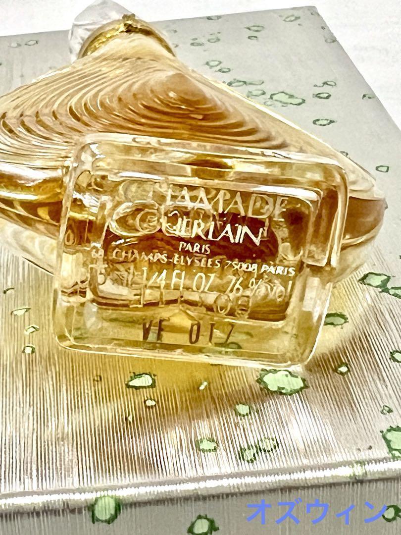 【廃盤レア】Guerlain Chamade 香水 30ml Guerlain Chamade Parfum Crystal Perfume 1969 Bottle 30ml