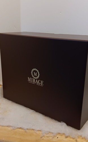 MIRAGE Luxury Travel 6 Watch Case Box and Display Organizer - Picture 16 of 20