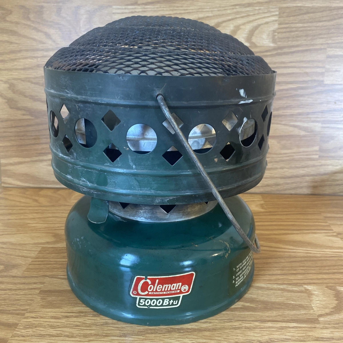 Coleman 511 A Catalytic Heater 5000 BTU Sept 1965 Camping Ice Fishing USA  VTG | eBay