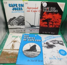6x Cape Cod Jokes / Calamities / Oddities / Olde Cape Odd Illustrated PB Books
