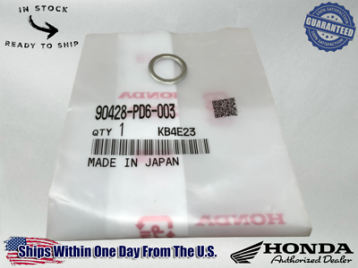 St Honda OEM Fuel Filter Gasket Crush Washer Sealing Banjo Bolt OEM