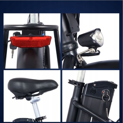 Damen/Herren Citybike 26Zoll Elektrofahrrad 36V 100km 350W CHEEVALRY C26/C26 PRO - Bild 18 von 22
