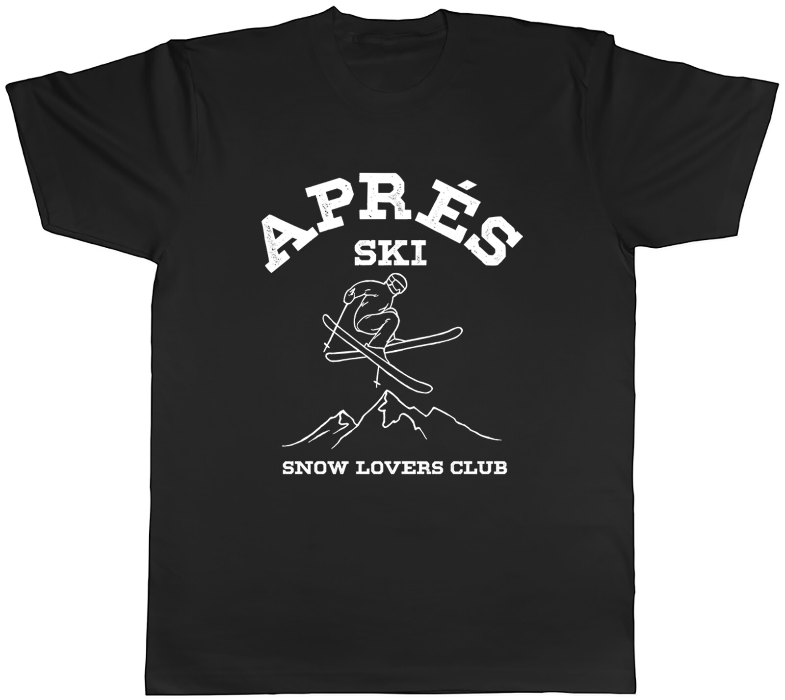 Camiseta Apres Ski Para Hombre Amantes de la Nieve Club Esquí Camiseta Regalo