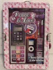 Girls Beauty Set - Lip Gloss - Makeup 22 Color Collection Peace Love
