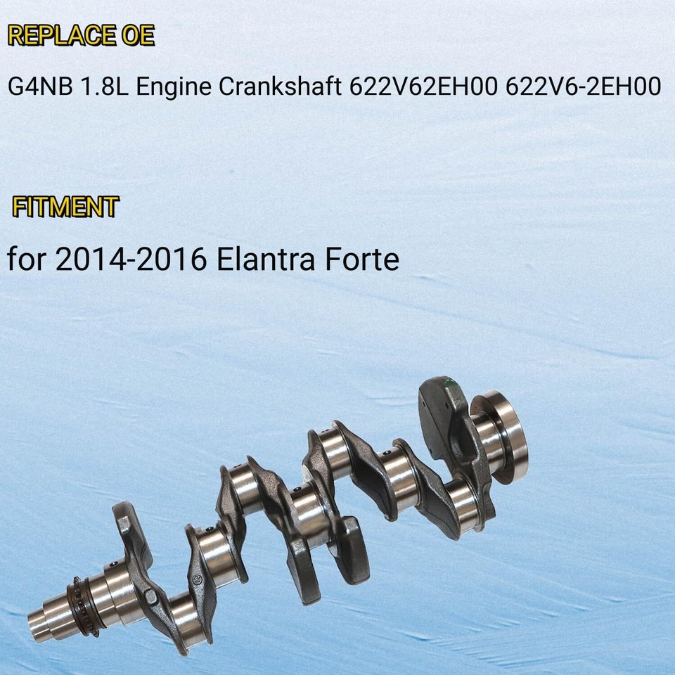 G4NB 1.8L Engine Rebuild Overhaul Kit Crankshaft Connecting Rod For