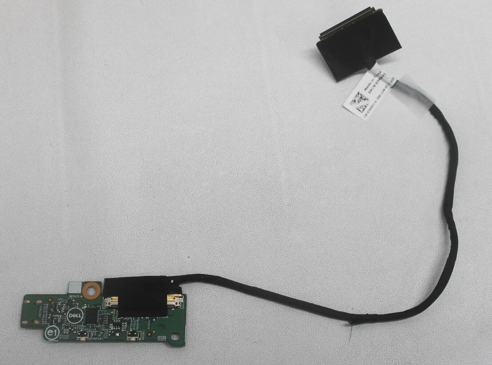 Dell Inspiron 24 All In One 5410 Power Button Board 94FTK W/ Cable 3W8YJ 7VMVC - Image 2 of 2