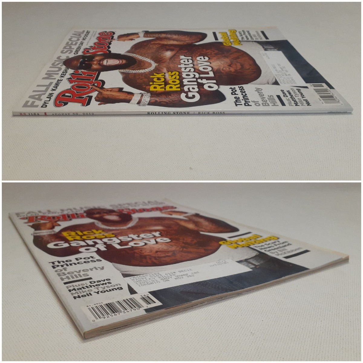 Rolling Stone Rick Ross Muse Dave Matthews Mike Tyson Lisette Lee Ozzy  Osbourne | eBay