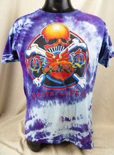 Grateful Dead Shirt T Shirt Vintage Rick Griffin GD Skull Bones 1980 GDP L