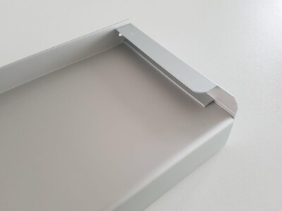 Fensterbänke Aluminium Blank RAL Beschichtung Alu Fensterbank roh 6m 600mm