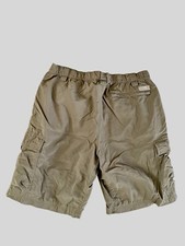 The North Face Men s Nylon Hiking Shorts Olive Green Pockets Size: Large