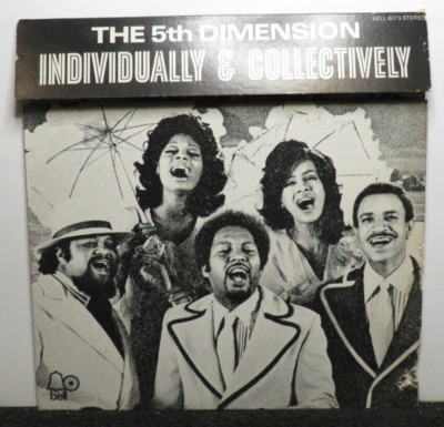 THE 5TH DIMENSION INDIVIDUALLY & COLLECTIVELY (VG+) BELL 6073 LP VINYL RECORD