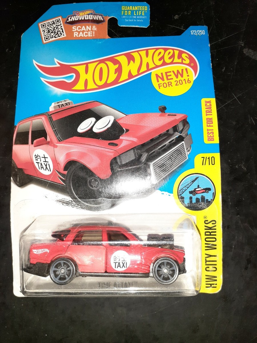 Time Attaxi 172/250 HW City Works 7/10 2016 Hot Wheels NEW | eBay