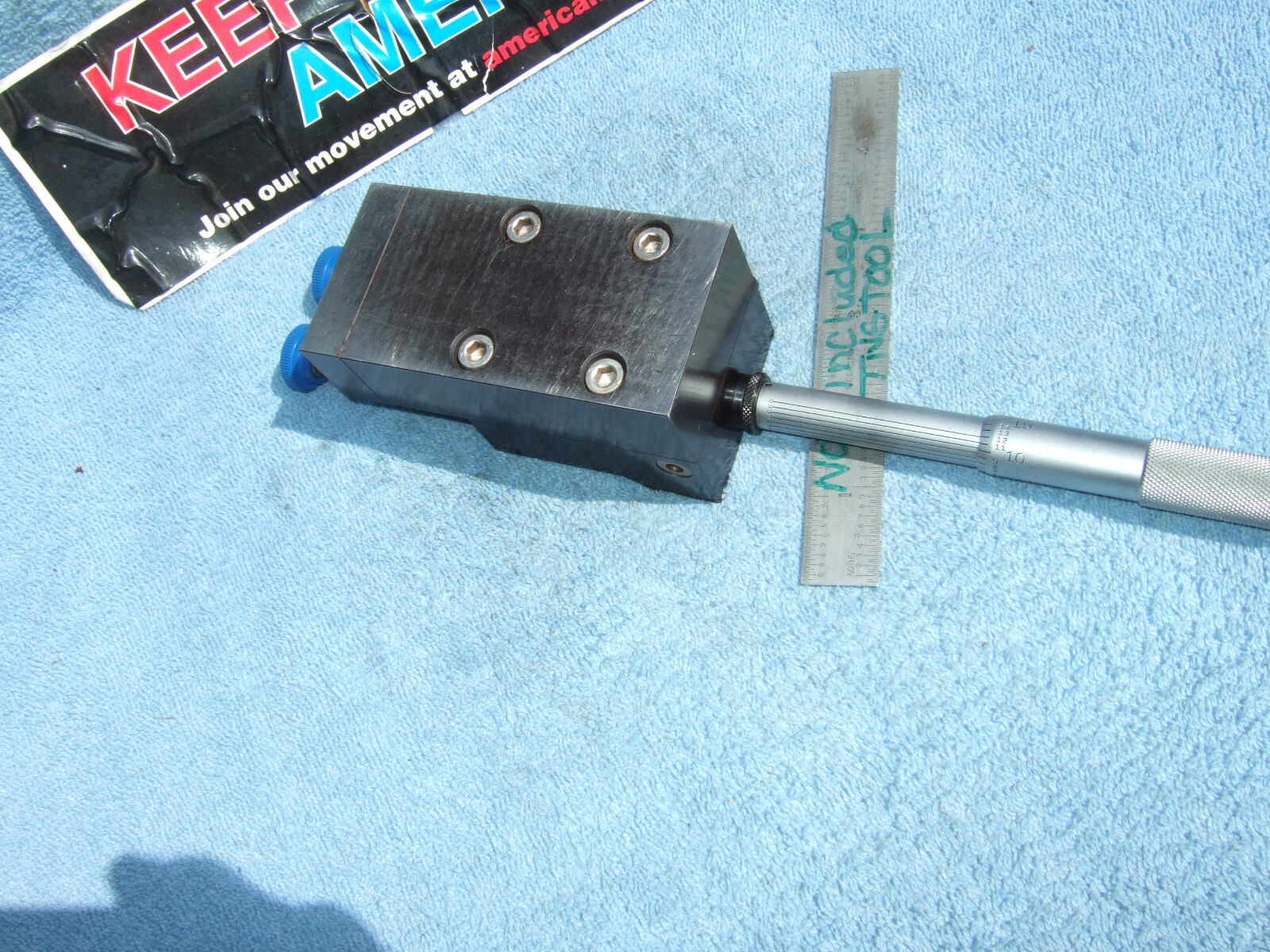 Hermann Schmidt TYPE RADIUS DRESSER SETTING FIXTURE #3 TOOLMAKER IMPORT ALSO FIT