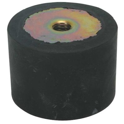 Zoro Select 2Npd2 Vibration Isolator,25 Lb Max,8-32