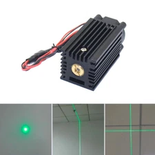 532nm 10mW-200mW 12V Line Cross Dot High Power Green Light Laser Module Locator