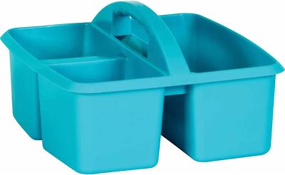 TEACH CREATE RESOURCE Teal Plastic Storage Caddy, 1 1 Count (Pack of 1), 