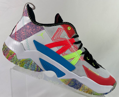 Jordan Westbrook One Take 2 Multicolor Basketball Shoes CW2457-101 Men's Sz 9