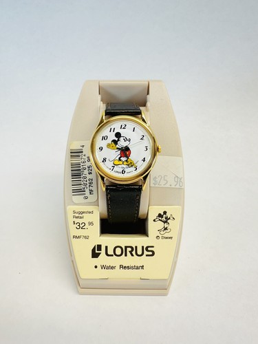 Vintage NEU - NOS Disney Mickey Mouse Uhr V515-6000 A1 (1980) SCHÖN SAMMLER - Bild 1 von 12