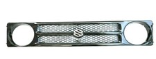 Suzuki Samurai Sj413 Jx Sierra Holden Drover Gypsy Front Grill Black With Emblem