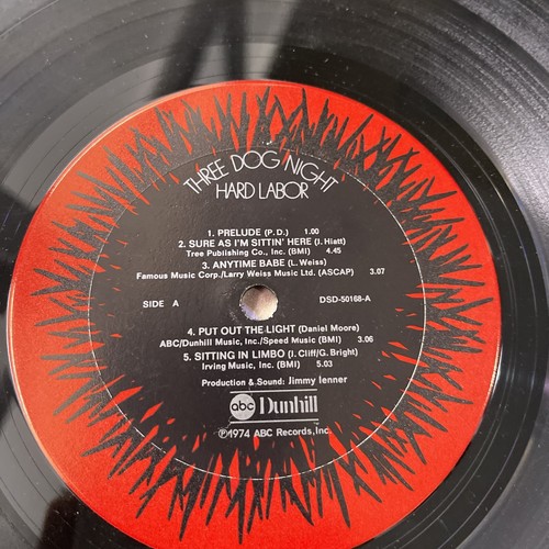 Three Dog Night POP ROCK LP (ABC/DUNHILL DSD 50168) Hard Labor Vinyl Record JB - Picture 8 of 8