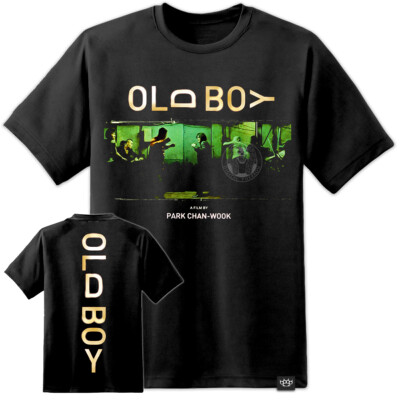 Original Oldboy Movie Poster T Shirt DVD Awesome Front & Back